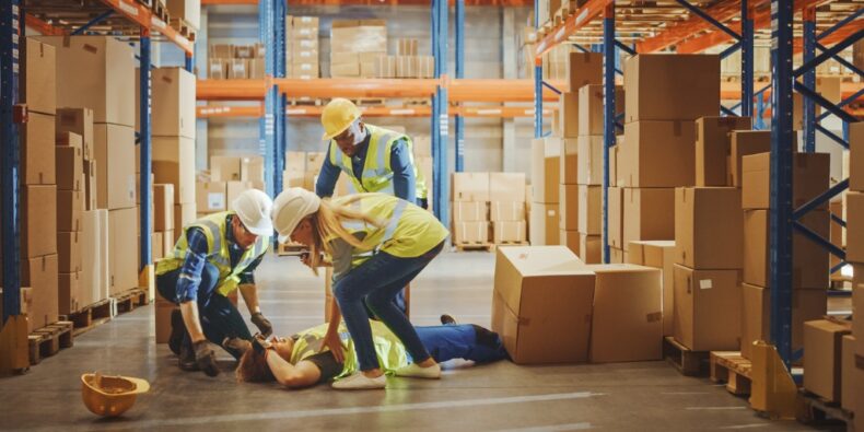 Work-related injury occurred while performing job duties in warehouse